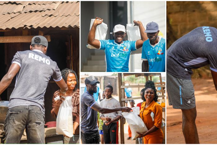 Remo Stars went all out for their fans in Ikenne this Christmas.