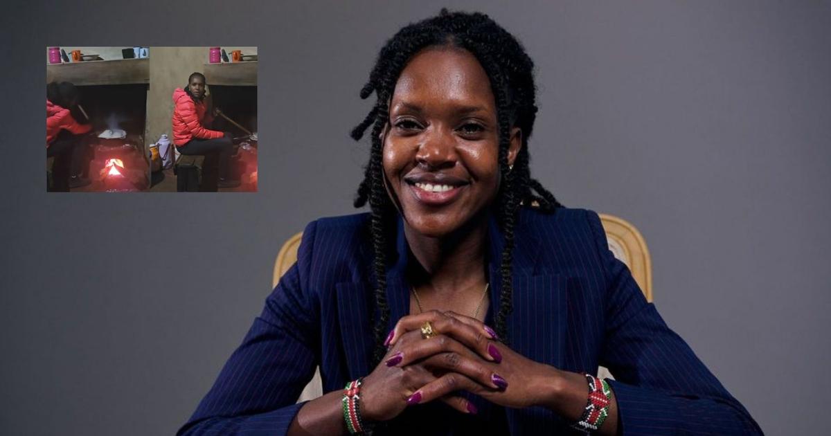 Superwoman Faith Kipyegon shows off her traditional ugali cooking ...