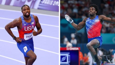 'Rate the athleticism!'- Noah Lyles teams up with Frederick Richard for a jaw-dropping workout challenge