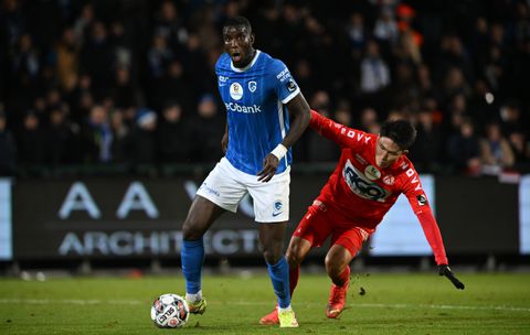 ‘Not a smart striker’-  Kortrijk defender Watanabe criticises Onuachu’s game