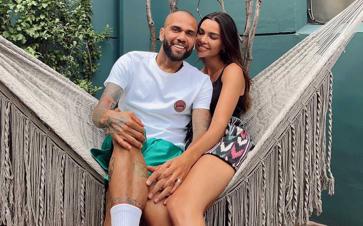 Joana Sanz and Dani Alves