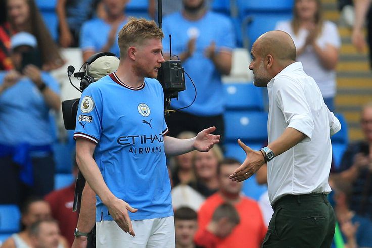‘Kevin struggles a bit right there’- Guardiola hints at reduced role for De Bruyne