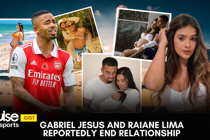 Arsenal star Gabriel Jesus reportedly splits from girlfriend 8 months after having baby