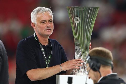 Mourinho also won the Conference with AS Roma