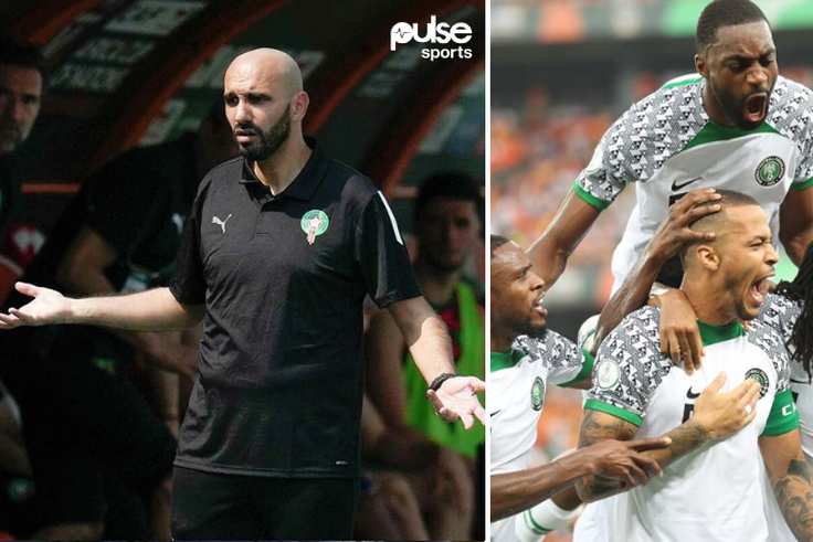 How Morocco’s coach Wallid Regragui’s suspension could help Nigeria reach AFCON 2023 final.