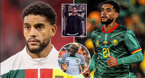 AFCON 2023: Cameroonians 'go on their knees' for their most handsome player on his 29th birthday ahead of Nigeria R16 showdown