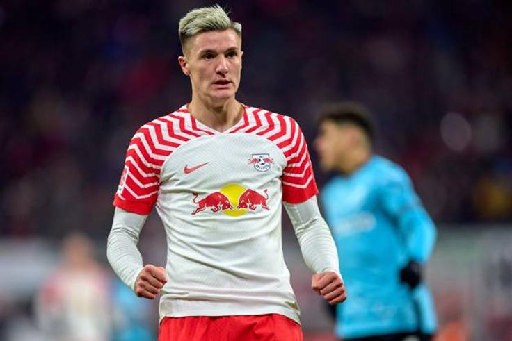 Manchester United target RB Leipzig forward Benjamin Sesko | Imago