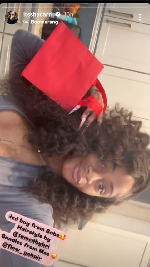 Sha'Carri Richardson shares glimpse of new look and gift from rumored boyfriend Christian Coleman