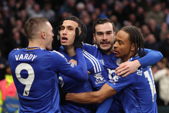 Leicester City end losing run against Tottenham || Image credit: Imago