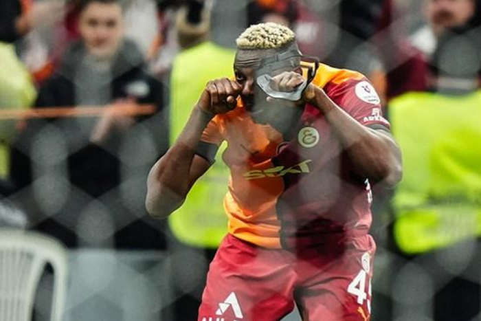 Victor Osimhen celebrating against Konyaspor || Image credit: Imago