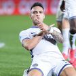 Inter's Lautaro Martinez celebrates his record-breaking goal | Imago