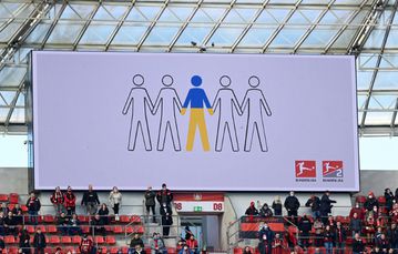 Haraguchi off mark for Union, Bundesliga shows Ukraine solidarity