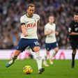 Harry Kane in action for Tottenham