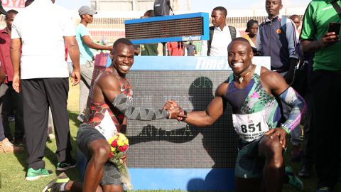 Samwuel Imeta promises more to come after maiden sub-10 seconds finish