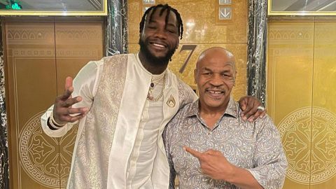 Deontay Wilder teams up with Mike Tyson in Saudi Arabia