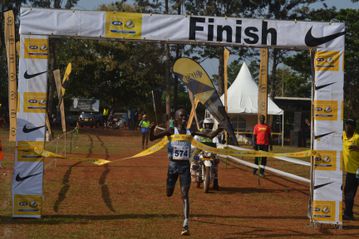 Kiplangat sets new course record in the Source of The Nile Marathon