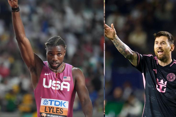 Noah Lyles nominated alongside Lionel Messi for the Laureus World Sportsman of the Year Award