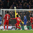 Djordje Petrovic in action during the Carabao Cup final between Chelsea and Liverpool || Image credit: Imago
