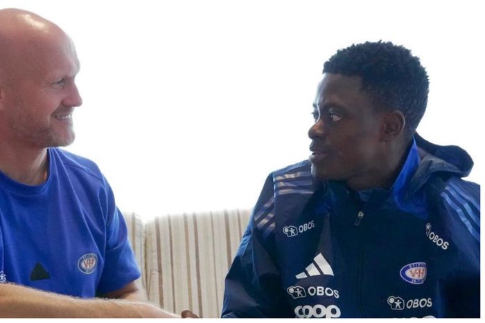 Beyond Limits graduate, Onyebuchi Obasi leaves for Norway.