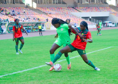 Super Falcons won 1-0 against Cameroon in a qualifier for the 2024 Olympic Games | Imago