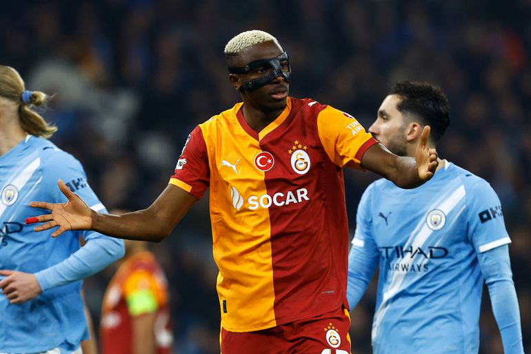 Osimhen in action for Galatasaray || Imago