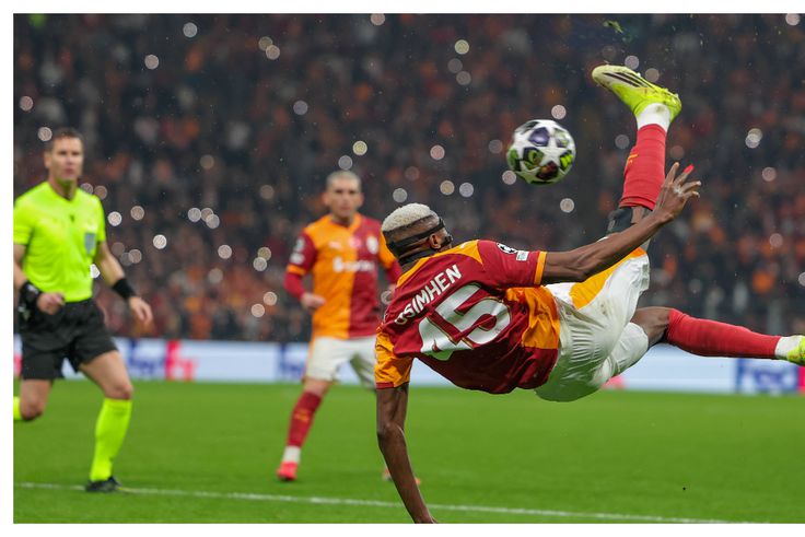 UCL: Victor Osimhen nominated for award after firing Galatasaray into R16