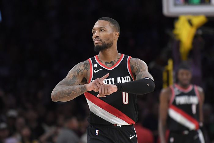 The Portland Trail Blazers are reportedly considering shutting down star guard Damian Lillard for the remainder of the NBA season.
