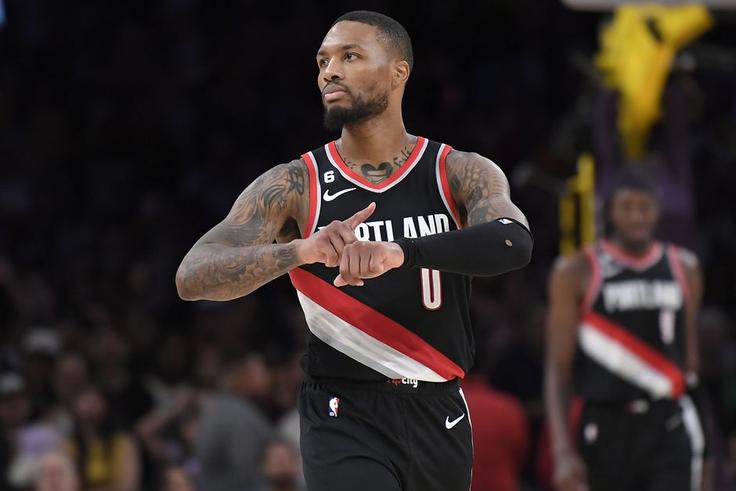 The Portland Trail Blazers are reportedly considering shutting down star guard Damian Lillard for the remainder of the NBA season.