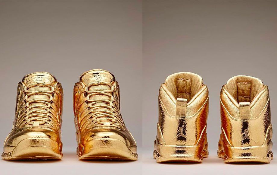 gold most expensive shoes