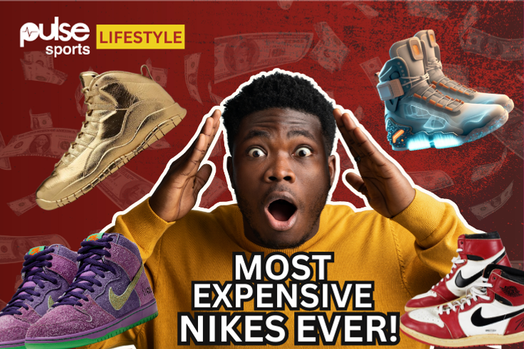 Revealed: The 10 most expensive Nike shoes ever including one that costs an incredible N1.4 billion