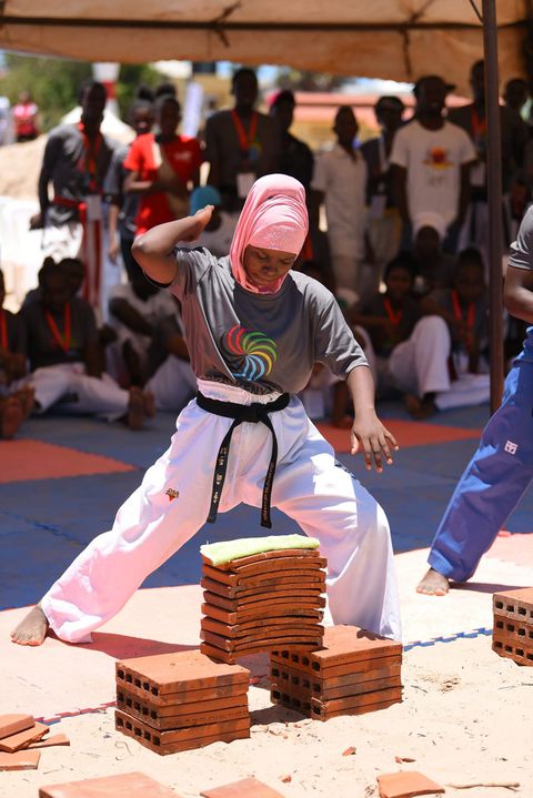 Voiya Lumwach disgnoses ailing Taekwondo in Kenya