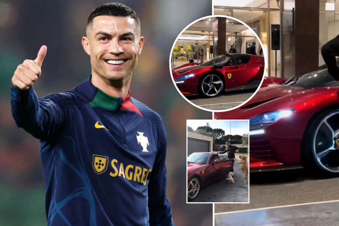 Cristiano Ronaldo Flaunts Rare Ferrari Worth ₦3.1 Billion in Lisbon