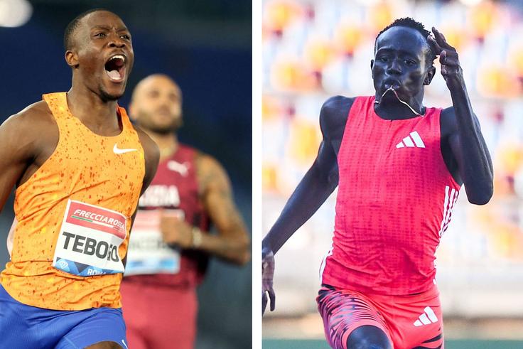'He can be one of the best' – Letsile Tebogo backs Aussie teen Gout Gout as future sprinting sensation