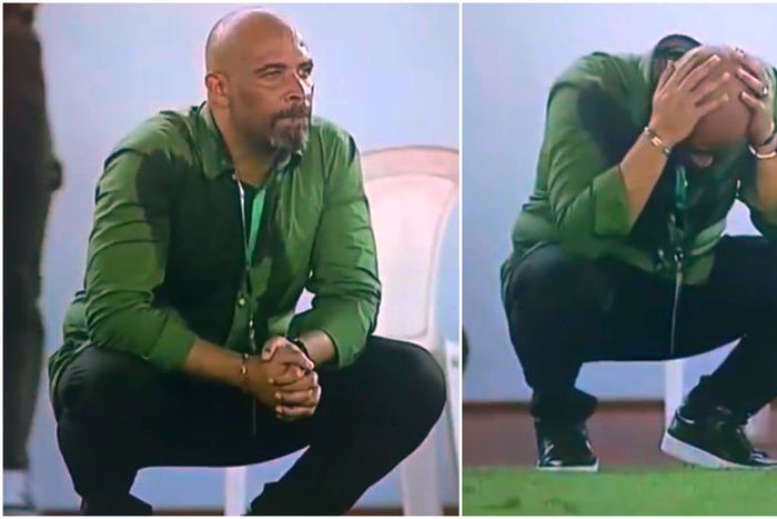 Nigeria and Super Eagles boss Eric Chelle.