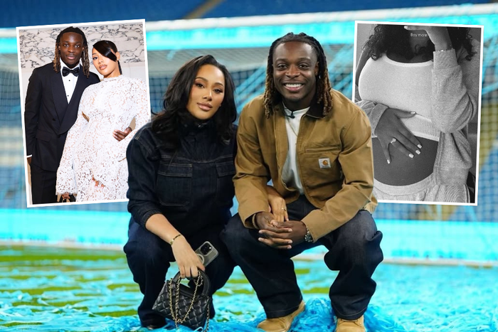Man City star Jérémy Doku, 23, expecting first child with 29-year-old wife, five months after wedding