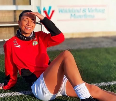 Erling Haaland's girlfriend Isabel Haugseng