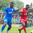 David Odhiambo and Duke Abuya contesting for the ball.