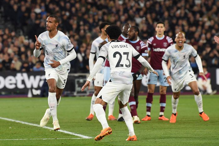 West Ham vs Liverpool Match Report