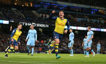 The last time Arsenal beat Man City at Etihad