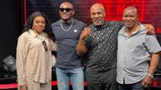 Kamaru Usman and parents team up with Mike Tyson