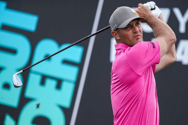 Bryson DeChambeau  in action at a past event