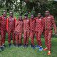 Junior athletes pose for a photo ahead of the Africa U18/20 Athletics Championships