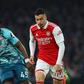 Gabriel Martinelli in action for Arsenal.