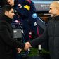 Arsenal boss Mikel Arteta and Man City boss Pep Guardiola
