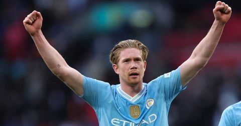 'Ahead of Gerrard, Lampard, Yaya Toure' – Ex-Liverpool star claims De Bruyne is best midfielder in Premier League history