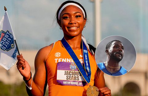 Justin Gatlin offers advice to exciting prospect who nearly broke Sha'Carri Richardson's Colleglate 100m record