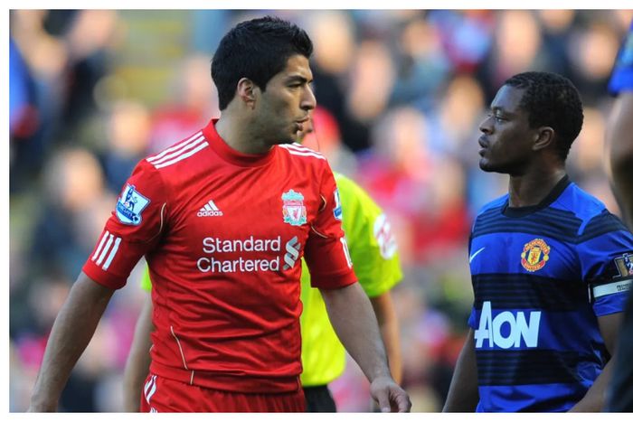 Evra calls out Luis Suárez