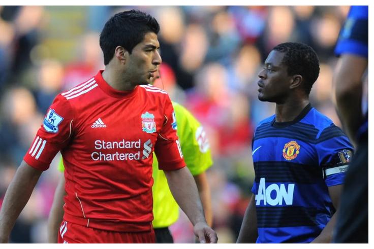 Evra calls out Luis Suárez