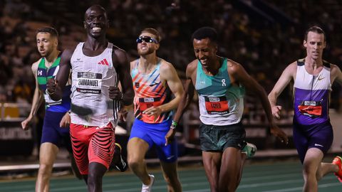 Emmanuel Wanyonyi Comes Within Inches of World Record in Germany