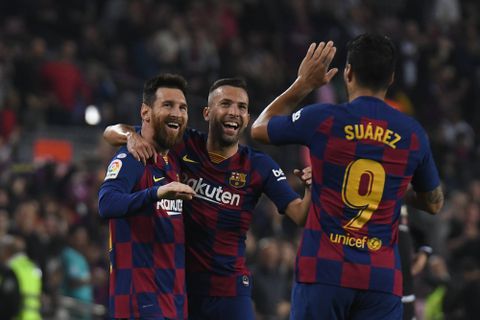 Messi says emotional farewell to Barcelona’s Jordi Alba